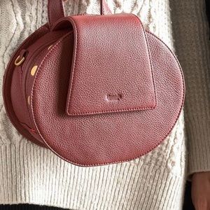 Hammitt Gregory • Crossbody Convertible Handbag • Crimson + Gold ♥️✨